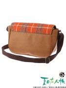 「夏目友人帳コラボショルダーバッグ」ハリスツイードver オレンジ