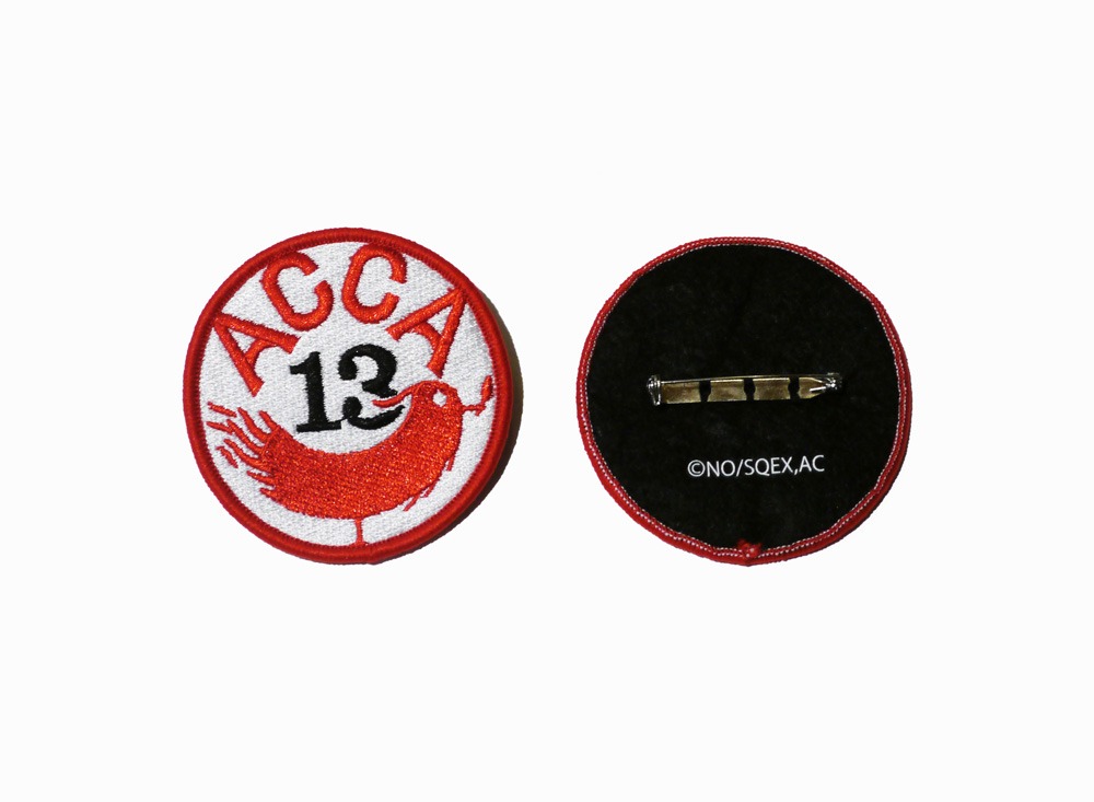 ACCAワッペンブローチ