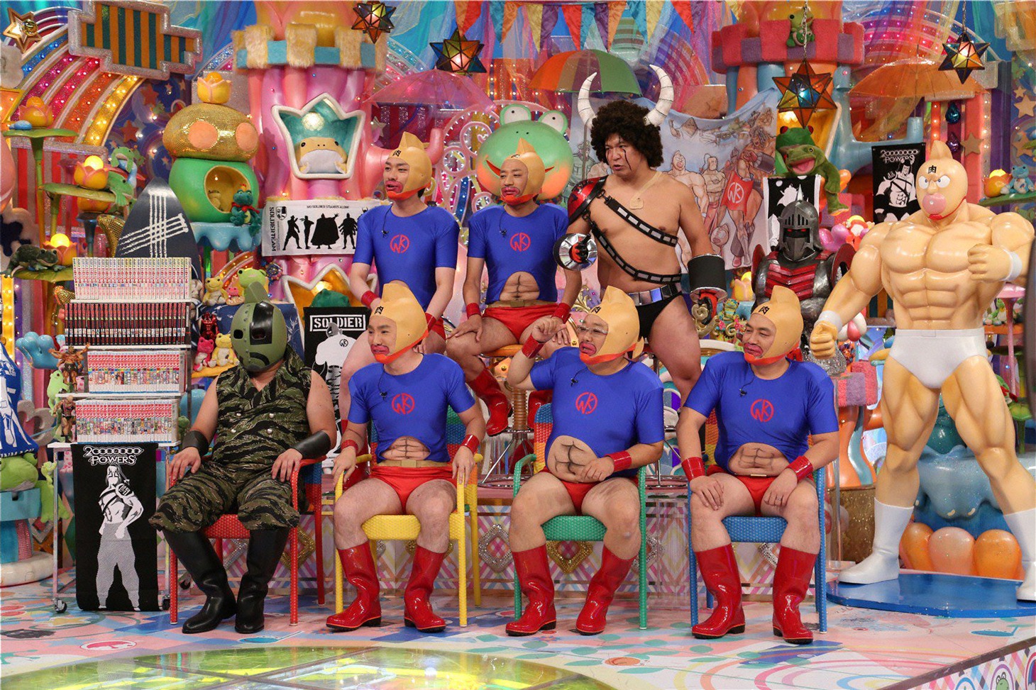 「アメトーーク！」の「今もアツイぞ!!キン肉マン芸人」より。(c)テレビ朝日