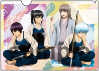 オリジナルグッズのA4クリアファイル2枚セット（全1種）。