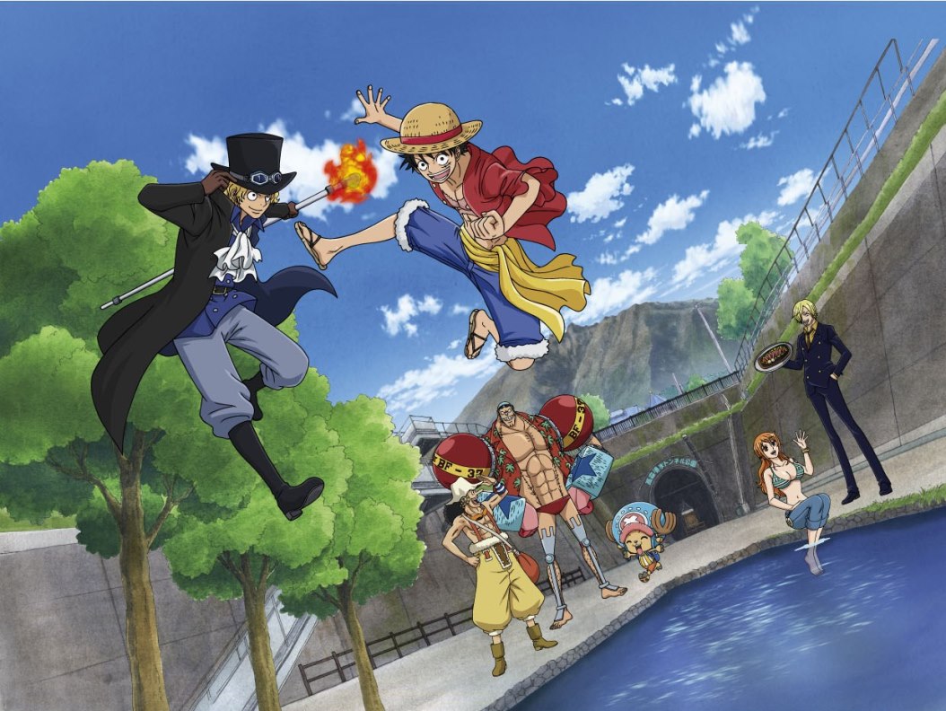 高森町での企画用ビジュアル。(c)尾田栄一郎/集英社・フジテレビ・東映アニメーション