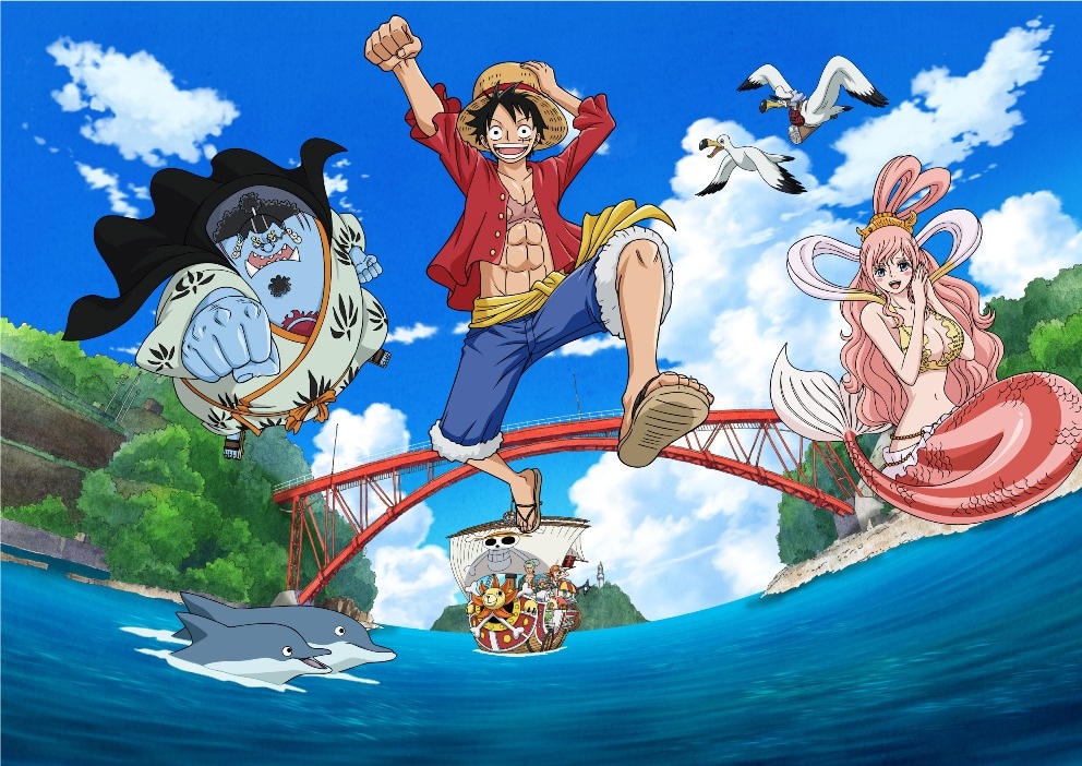 上天草市での企画用ビジュアル。(c)尾田栄一郎/集英社・フジテレビ・東映アニメーション