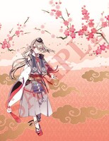 「刀剣乱舞-ONLINE- シール＆ポストカード帳」のポストカード。