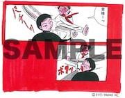 「復活版 地獄に堕ちた教師ども」と「パチンコ 蛭子能収初期漫画傑作選」を2冊購入してサイン会に参加する人に進呈されるポストカード。