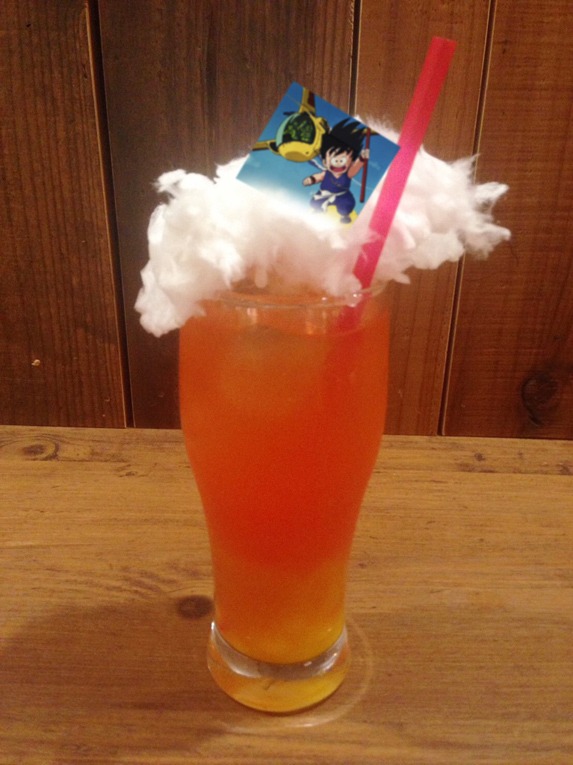 TOWER RECORDS CAFE渋谷店、梅田NU茶屋町店の提供メニュー。「手に入れろ！DB ドリンク！」