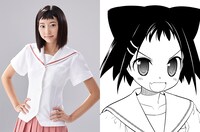 左から武田玲奈演じる池田華菜、原作の池田華菜。