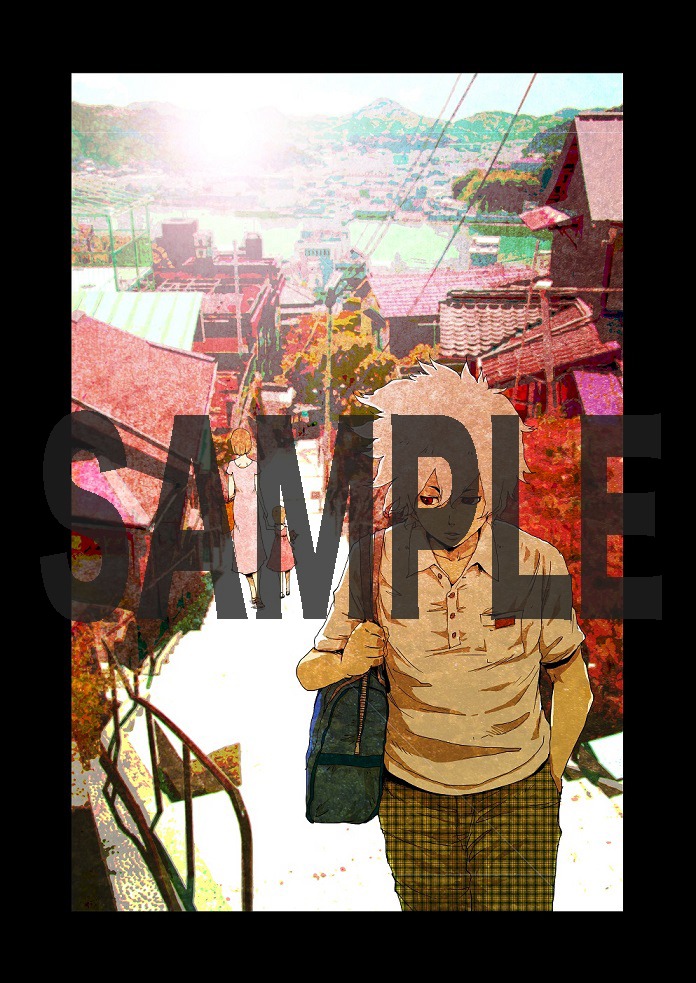 ポストカードのサンプル。