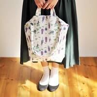 キャンバスショルダートート