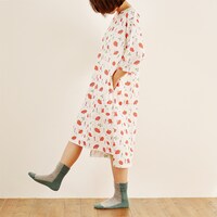 ゆるりワンピースの着用例。