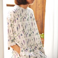 ゆるりワンピースの着用例。