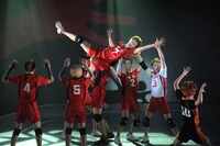 「ハイパープロジェクション演劇『ハイキュー!!』“烏野、復活！”」公開ゲネプロの様子。