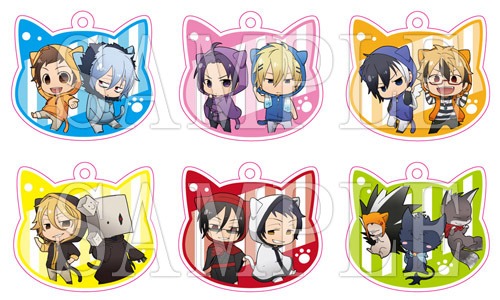 「AGF2016」のブースで先行販売されるくじの賞品。画像はC賞「メタルチャーム」。