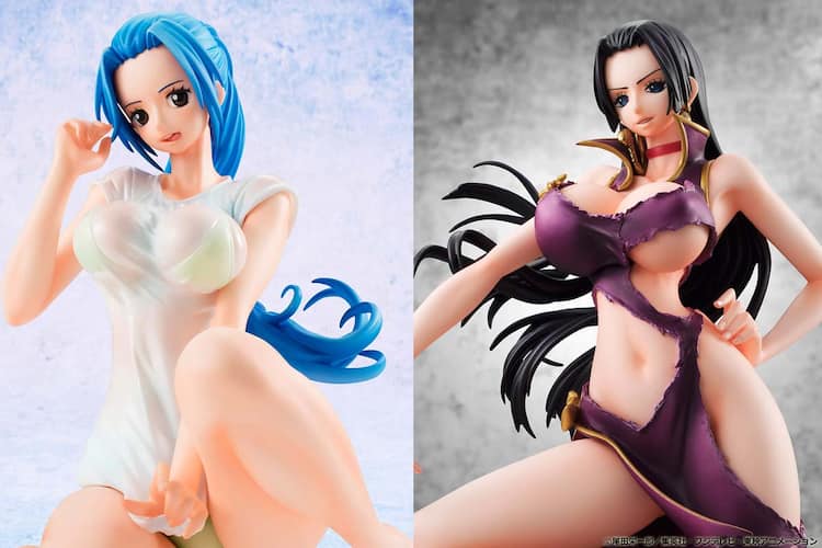 ONE PIECE」ビビ＆ハンコック、Wセクシーな“美の競艶”フィギュアセット 