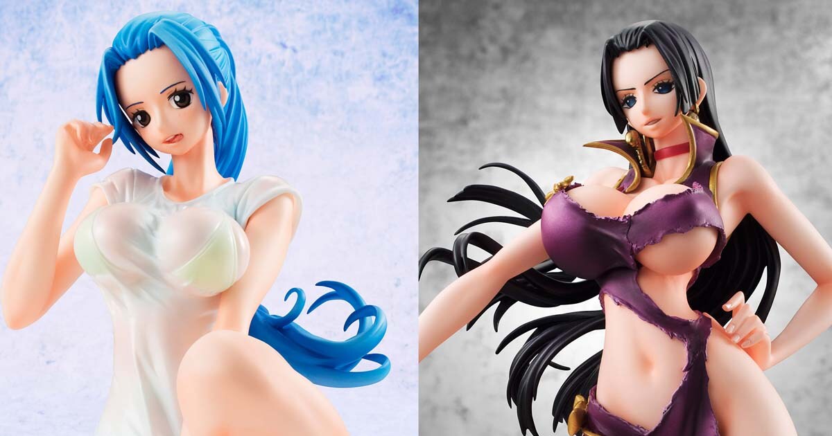 ONE PIECE」ビビ＆ハンコック、Wセクシーな“美の競艶”フィギュアセット 