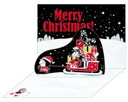 クリスマスポップアップカード