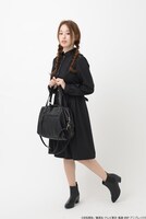 「真選組イメージミリタリーシャツワンピース」着用画像