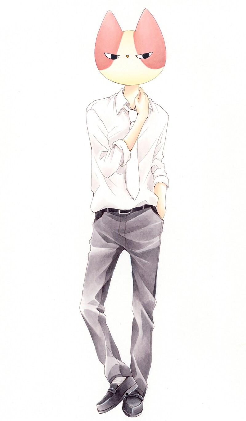 「猫田のことが気になって仕方ない。」のカット。(c)大詩りえ/集英社