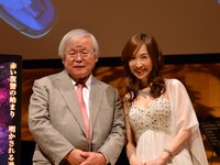 左から安彦良和、森口博子。