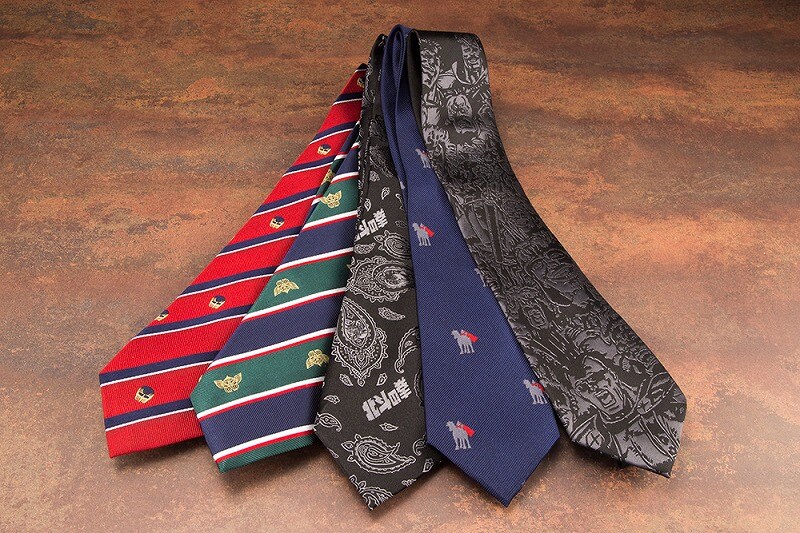 お前はもう締めている…!!「北斗の拳」ネクタイ、ザコやジャギ柄含む全5種