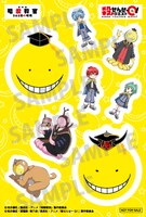 特典として配布されるオリジナルステッカーのサンプル。