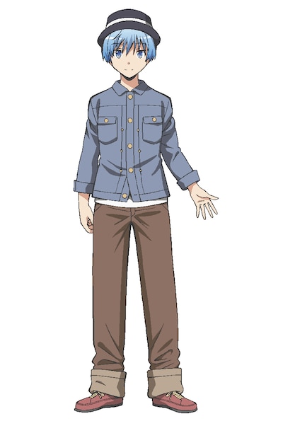 「劇場版『暗殺教室』365日の時間」より、渚の設定画。