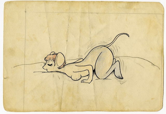 手塚治虫による未発表画稿より。(c)TEZUKA PRODUCTIONS