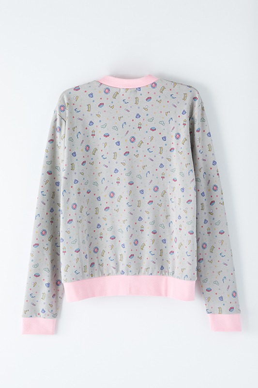 「おそ松さん」コラボパジャマのトド松モデル。