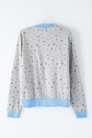 「おそ松さん」コラボパジャマのカラ松モデル。