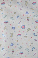 「おそ松さん」のコラボパジャマの柄。