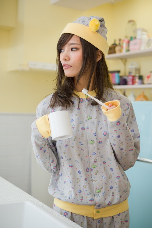 十四松モデルの着用例。