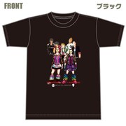 「クローズ×WORST×仮面女子コラボTシャツ」ブラック