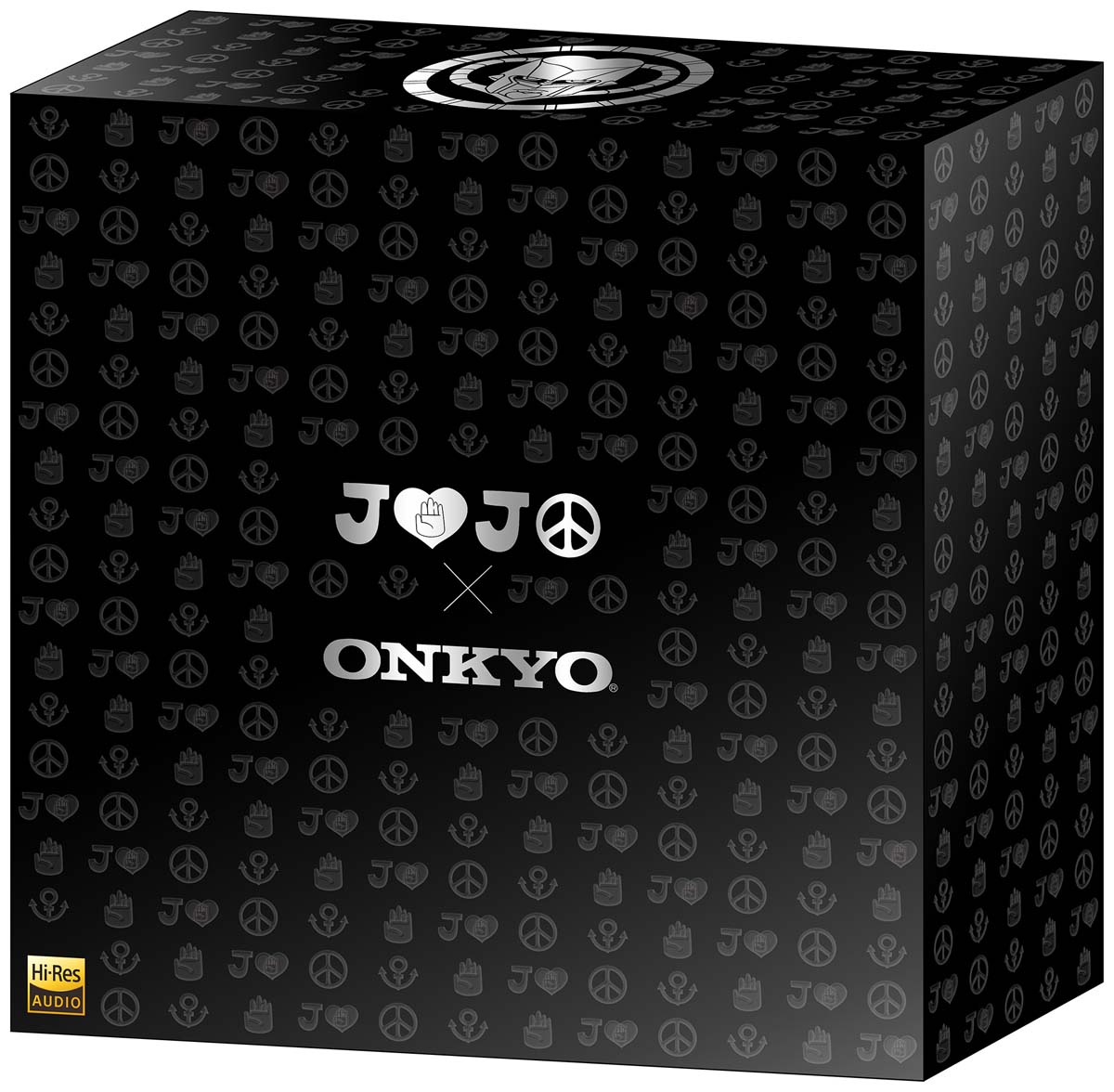 「ONKYO ハイレゾ対応ヘッドホン H500M『ジョジョの奇妙な冒険』コラボレーション クレイジー・ダイヤモンドモデル」BOX