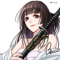 べっこによる応援イラスト。