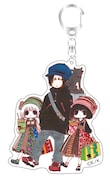 「『鬼灯の冷徹』連載5周年記念原画展 in 渋谷マルイ」の東京限定アクリルキーホルダー。