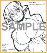 アニメイト特典の色紙。