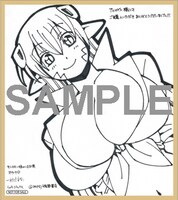 アニメイト特典の色紙。