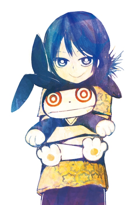 「ホクサイと飯さえあれば」のブンとホクサイ。 (c)鈴木小波/講談社・「ホクサイと飯さえあれば」製作委員会・MBS