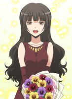 7年後の茅野カエデのイラスト。