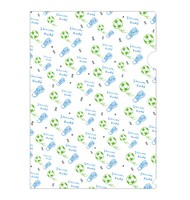 東急ハンズで先行販売される新一のクリアファイル。