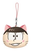 「ネコ松さん顔型ぬいぐるみストラップ」