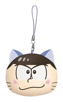 「ネコ松さん顔型ぬいぐるみストラップ」
