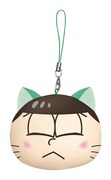 「ネコ松さん顔型ぬいぐるみストラップ」