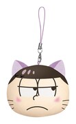 「ネコ松さん顔型ぬいぐるみストラップ」