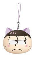 「ネコ松さん顔型ぬいぐるみストラップ」