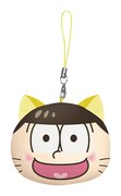 「ネコ松さん顔型ぬいぐるみストラップ」
