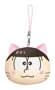 「ネコ松さん顔型ぬいぐるみストラップ」