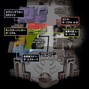 ユニバーサル・スタジオ・ジャパンにて展開される「ユニバーサル・クールジャパン2017」の案内図。
