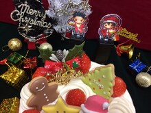 「『弱虫ペダル』クリスマスセット［ライトアップステージ＆ウッドオーナメント］」の使用例。