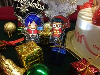 「『弱虫ペダル』クリスマスセット［ライトアップステージ＆ウッドオーナメント］」の使用例。
