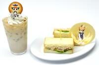 「ツナのツナサンドウィッチ＆エスプレッソラテセット」